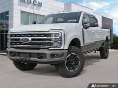 NEW 2026 Ford F-350 Super Duty King Ranch Tremor - Star White/marsh Grey Accent Exterior - $128,842 - Stock #E60354 - VIN 1FT8W3BM4TED76839
