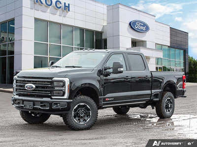 NEW 2026 Ford F-350 Super Duty Platinum - Agate Black Exterior - $135,503 - Stock #E60443 - VIN 1FT8W3BM7TED99614