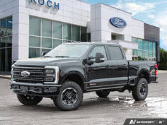 NEW 2026 Ford F-350 Super Duty Platinum Tremor - Agate Black Exterior - $128,953 - Stock #E60443 - VIN 1FT8W3BM7TED99614