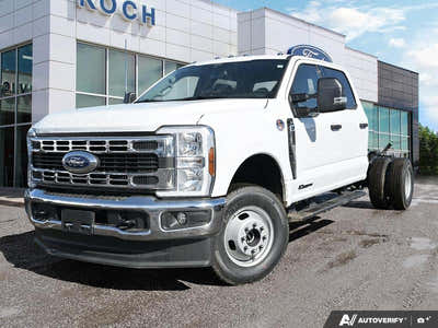 NEW 2026 Ford F-350 Super Duty XLT - Oxford White Exterior - $93,914 - Stock #E60337 - VIN 1FD8W3HT1TED93575