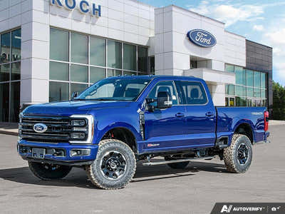 NEW 2026 Ford F-350 Super Duty Platinum Tremor - Argon Blue Metallic Exterior - $127,453 - Stock #E60534 - VIN 1FT8W3BMXTEE28331