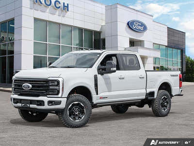 NEW 2026 Ford F-350 Super Duty Platinum Tremor - Avalanche Exterior - $127,453 - Stock #E60547 - VIN 1FT8W3BMXTEE28748
