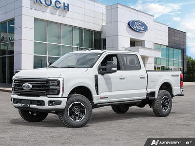 NEW 2026 Ford F-350 Super Duty Platinum Tremor - Avalanche Exterior - $127,453 - Stock #E60547 - VIN 1FT8W3BMXTEE28748