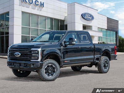 NEW 2026 Ford F-350 Super Duty Platinum Tremor - Agate Black Exterior - $127,353 - Stock #E60283 - VIN 1FT8W3BM8TED60496