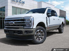 NEW 2026 Ford F-350 Super Duty King Ranch - Star White/marsh Grey Accent Exterior - $124,662 - Stock #E60645 - VIN 1FT8W3BM9TEE28465