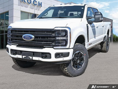 NEW 2026 Ford F-350 Super Duty Platinum Tremor Package - Star White Tri-coat Metallic Exterior - $131,203 - Stock #E60247 - VIN 1FT8W3BM5TED66353