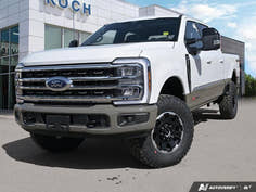 NEW 2026 Ford F-350 Super Duty King Ranch Tremor Package - Star White/marsh Grey Accent Exterior - $125,838 - Stock #E60144 - VIN 1FT8W3BM6TED08221