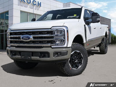 NEW 2026 Ford F-350 Super Duty King Ranch Tremor - Star White/marsh Grey Accent Exterior - $120,788 - Stock #E60144 - VIN 1FT8W3BM6TED08221