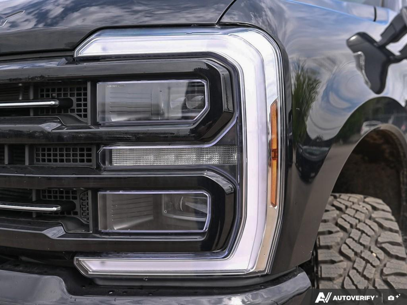 NEW 2026 Ford F-350 Super Duty Platinum Tremor - Agate Black Exterior / BLACK ONYX/BLUE LEATHER Interior - $128,953 - Stock #E60443 - VIN 1FT8W3BM7TED99614 - Photo 10