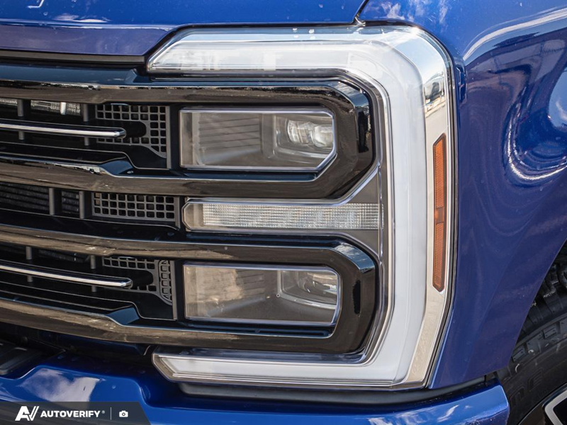 NEW 2026 Ford F-350 Super Duty Platinum - Argon Blue Metallic Exterior / BLACK ONYX/BLUE LEATHER Interior - $115,248 - Stock #D60599 - VIN 1FT8W3BT6TEE88940 - Photo 10
