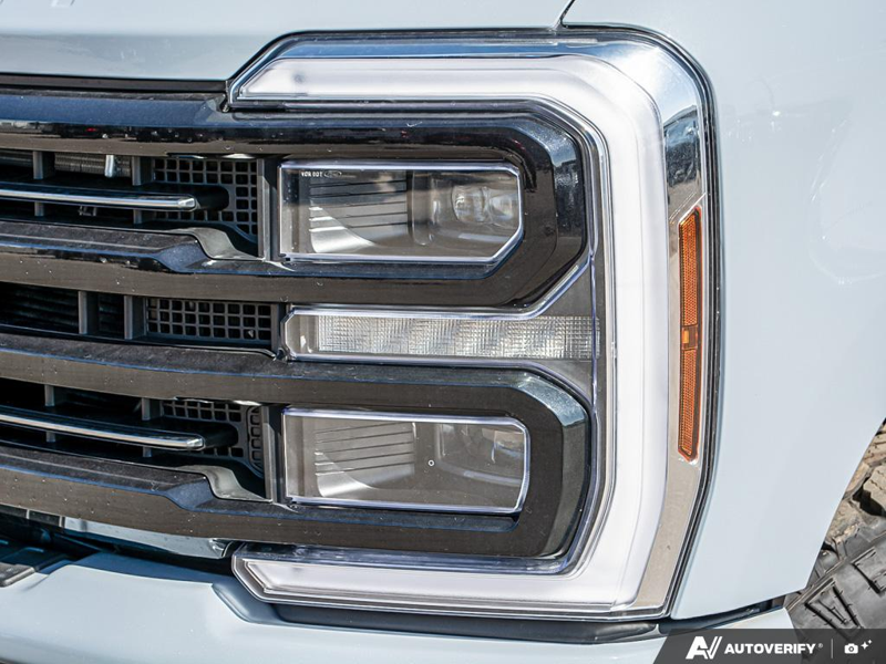 NEW 2026 Ford F-350 Super Duty Platinum Tremor - Glacier Gray Exterior / BLACK ONYX/BLUE LEATHER Interior - $126,525 - Stock #E60535 - VIN 1FT8W3BM7TEE28383 - Photo 10