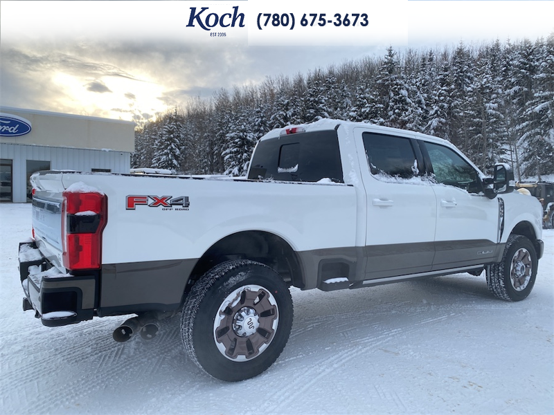 NEW 2026 Ford F-350 Super Duty King Ranch - Star White/marsh Grey Accent Exterior / JAVA LEATHER Interior - $119,768 - Stock #A26018 - VIN 1FT8W3BT8TED18353 - Photo 11