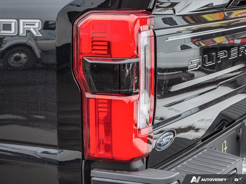 NEW 2026 Ford F-350 Super Duty Platinum Tremor - Agate Black Exterior / BLACK ONYX/BLUE LEATHER Interior - $128,953 - Stock #E60443 - VIN 1FT8W3BM7TED99614 - Photo 12