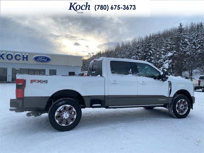 NEW 2026 Ford F-350 Super Duty King Ranch - Star White/marsh Grey Accent Exterior / JAVA LEATHER Interior - $119,768 - Stock #A26018 - VIN 1FT8W3BT8TED18353 - Photo 12