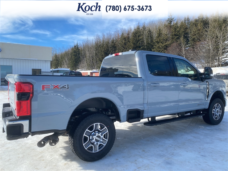 NEW 2026 Ford F-350 Super Duty Lariat - Glacier Gray Exterior / BLACK LEATHER Interior - $111,398 - Stock #A26106 - VIN 1FT8W3BT1TED89765 - Photo 12