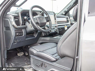 NEW 2026 Ford F-350 Super Duty Platinum - BLACK ONYX/BLUE LEATHER Interior - $124,761 - Stock #D60347 - VIN 1FT8W3BM3TEE05392