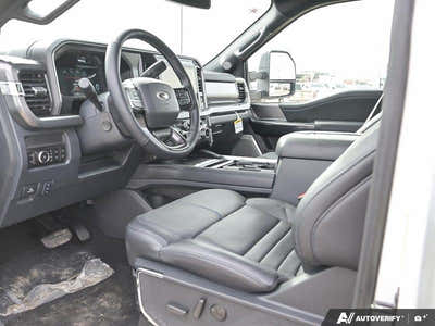NEW 2026 Ford F-350 Super Duty Platinum Tremor - BLACK ONYX/BLUE LEATHER Interior - $128,253 - Stock #E60436 - VIN 1FT8W3BM9TEE06076