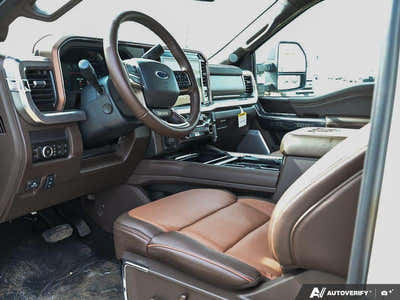 NEW 2026 Ford F-350 Super Duty King Ranch Tremor - JAVA LEATHER Interior - $128,342 - Stock #E60354 - VIN 1FT8W3BM4TED76839