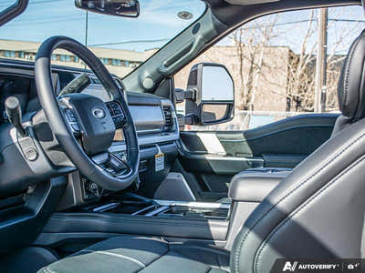 NEW 2026 Ford F-350 Super Duty Platinum Tremor - BLACK ONYX/BLUE LEATHER Interior - $127,453 - Stock #E60491 - VIN 1FT8W3BM2TED99973