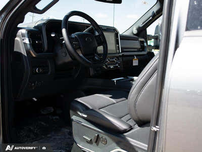 NEW 2026 Ford F-350 Super Duty Platinum - BLACK ONYX/BLUE LEATHER Interior - $120,761 - Stock #D60428 - VIN 1FT8W3BT1TEE29312