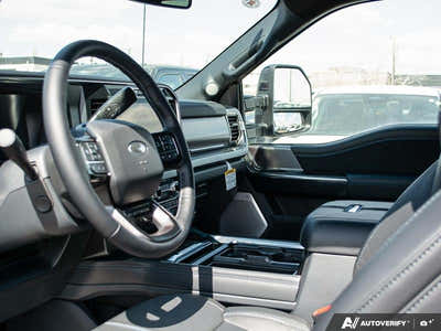 NEW 2026 Ford F-350 Super Duty Platinum Tremor Package - BLACK ONYX/BLUE LEATHER Interior - $130,403 - Stock #E60283 - VIN 1FT8W3BM8TED60496