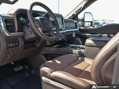 NEW 2026 Ford F-350 Super Duty King Ranch Tremor - JAVA LEATHER Interior - $129,017 - Stock #E60626 - VIN 1FT8W3BMXTEE28670