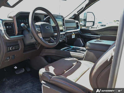 NEW 2026 Ford F-350 Super Duty King Ranch DRW - JAVA LEATHER Interior - $131,828 - Stock #E60586 - VIN 1FT8W3DM1TEE28795