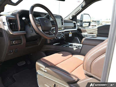 NEW 2026 Ford F-350 Super Duty King Ranch Tremor Package - JAVA LEATHER Interior - $125,838 - Stock #E60144 - VIN 1FT8W3BM6TED08221