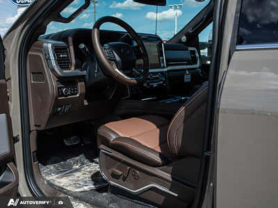 NEW 2026 Ford F-350 Super Duty King Ranch - JAVA LEATHER Interior - $126,925 - Stock #D60465 - VIN 1FT8W3BM8TEE27307