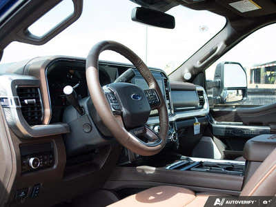 NEW 2026 Ford F-350 Super Duty King Ranch Tremor - JAVA LEATHER Interior - $128,017 - Stock #E60597 - VIN 1FT8W3BM6TEE28133