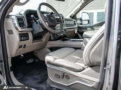 NEW 2026 Ford F-350 Super Duty Platinum - SMOKED TRUFFLE LEATHER Interior - $133,960 - Stock #D60591 - VIN 1FT8W3BM7TEE31252