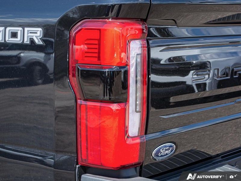 NEW 2026 Ford F-350 Super Duty Platinum Tremor - Agate Black Exterior / BLACK ONYX/BLUE LEATHER Interior - $128,853 - Stock #E60283 - VIN 1FT8W3BM8TED60496 - Photo 12