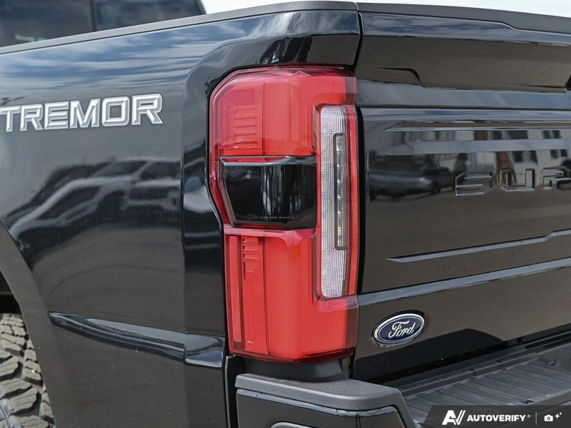 NEW 2026 Ford F-350 Super Duty Platinum Tremor - Agate Black Exterior / BLACK ONYX/BLUE LEATHER Interior - $128,953 - Stock #E60443 - VIN 1FT8W3BM7TED99614 - Photo 12