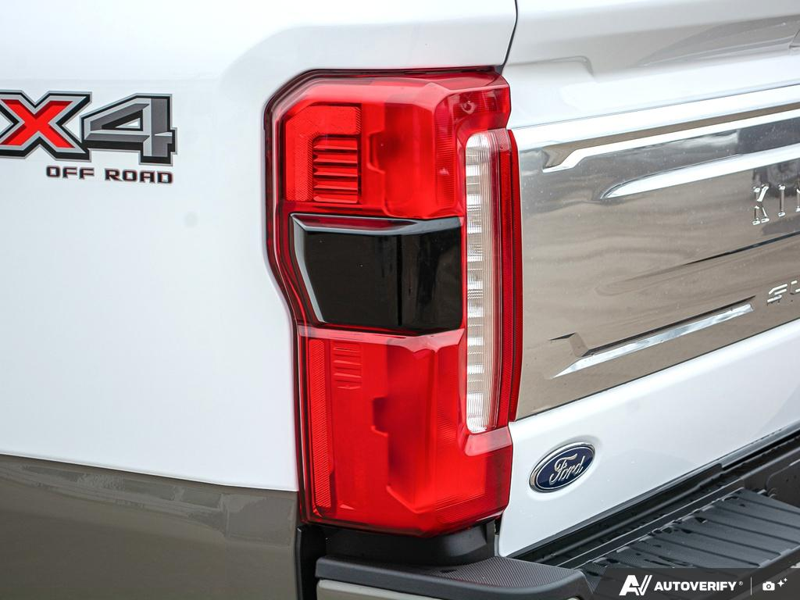 NEW 2026 Ford F-350 Super Duty King Ranch - Oxford White/marsh Grey Exterior / JAVA LEATHER Interior - $111,676 - Stock #E60467 - VIN 1FT8W3BT1TEE00845 - Photo 12
