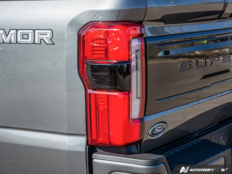 NEW 2026 Ford F-350 Super Duty Platinum Tremor - Carbonized Grey Metallic Exterior / BLACK ONYX/BLUE LEATHER Interior - $128,953 - Stock #E60491 - VIN 1FT8W3BM2TED99973 - Photo 12