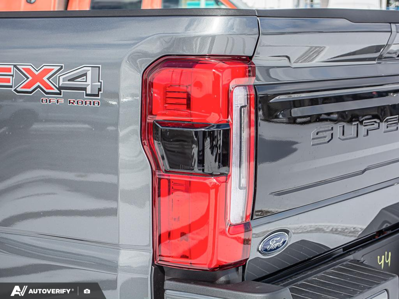 NEW 2026 Ford F-350 Super Duty Platinum - Carbonized Grey Metallic Exterior / BLACK ONYX/BLUE LEATHER Interior - $115,436 - Stock #D60348 - VIN 1FT8W3BT2TEE05424 - Photo 12