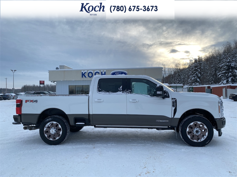 NEW 2026 Ford F-350 Super Duty King Ranch - Star White/marsh Grey Accent Exterior / JAVA LEATHER Interior - $119,768 - Stock #A26018 - VIN 1FT8W3BT8TED18353 - Photo 13
