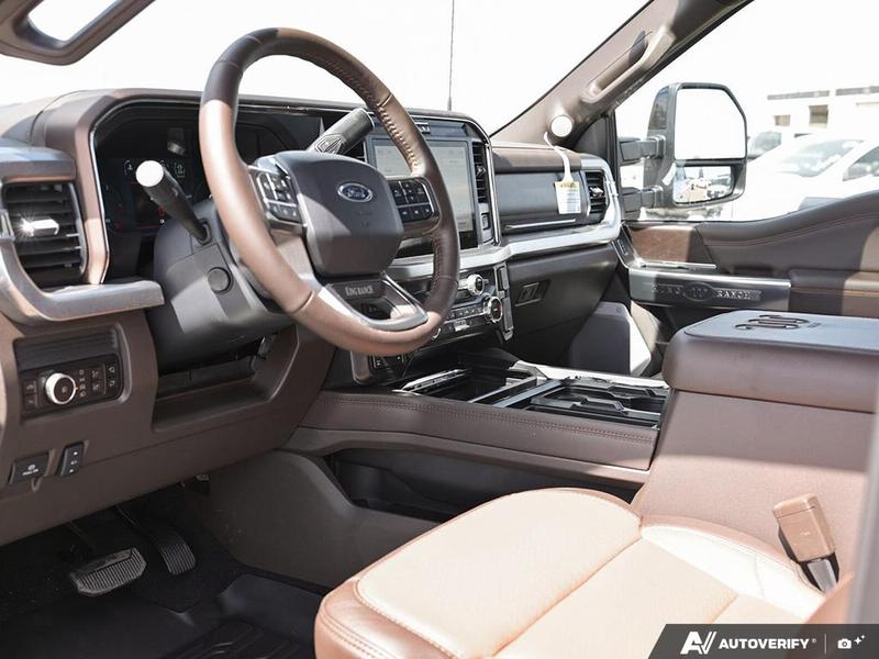 NEW 2026 Ford F-350 Super Duty King Ranch - Star White/marsh Grey Accent Exterior / JAVA LEATHER Interior - $132,662 - Stock #E60645 - VIN 1FT8W3BM9TEE28465 - Photo 14
