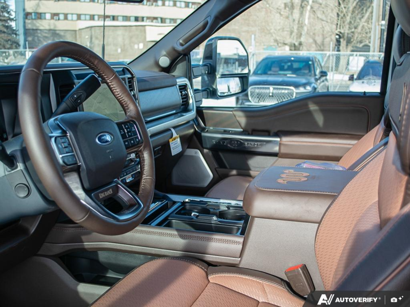 NEW 2026 Ford F-350 Super Duty King Ranch - Star White/marsh Grey Accent Exterior / JAVA LEATHER Interior - $124,937 - Stock #E60289 - VIN 1FT8W3BM9TED61950 - Photo 13