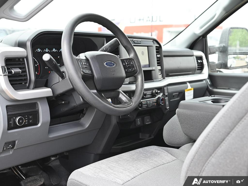 NEW 2026 Ford F-350 Super Duty XLT DRW - Oxford White Exterior / MEDIUM DARK SLATE CLOTH Interior - $94,919 - Stock #E60441 - VIN 1FT8W3DT0TED88541 - Photo 13