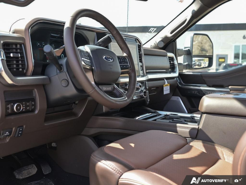 NEW 2026 Ford F-350 Super Duty King Ranch - Argon Blue Metallic Exterior / JAVA LEATHER Interior - $118,946 - Stock #E60319 - VIN 1FT8W3BM1TED66348 - Photo 13