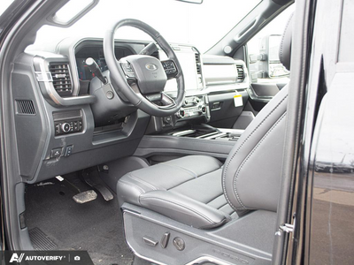 NEW 2026 Ford F-350 Super Duty Platinum - BLACK ONYX/BLUE LEATHER Interior - $124,161 - Stock #D60306 - VIN 1FT8W3BM5TED97599