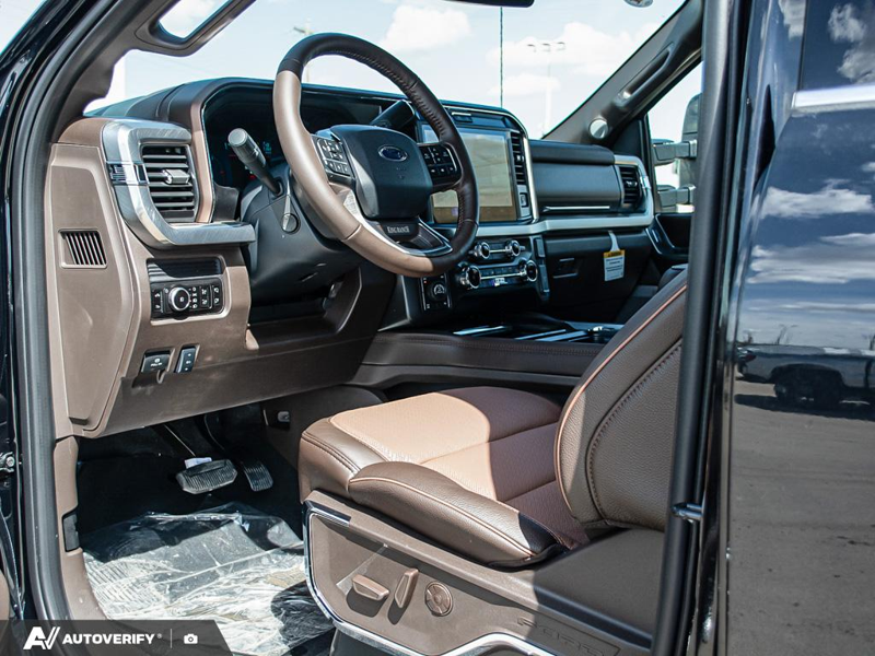 NEW 2026 Ford F-350 Super Duty King Ranch - Agate Black/marsh Grey Accent Exterior / JAVA LEATHER Interior - $130,180 - Stock #D60484 - VIN 1FT8W3BM7TEE25273 - Photo 13