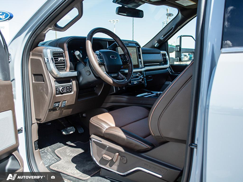 NEW 2026 Ford F-350 Super Duty King Ranch - Glacier Gray Exterior / JAVA LEATHER Interior - $113,811 - Stock #D60562 - VIN 1FT8W3BT6TED93133 - Photo 13