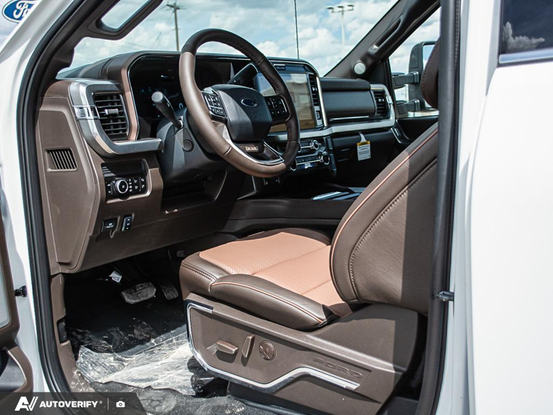NEW 2026 Ford F-350 Super Duty King Ranch - Star White/marsh Grey Accent Exterior / JAVA LEATHER Interior - $124,176 - Stock #D60485 - VIN 1FT8W3BM0TED84713 - Photo 13