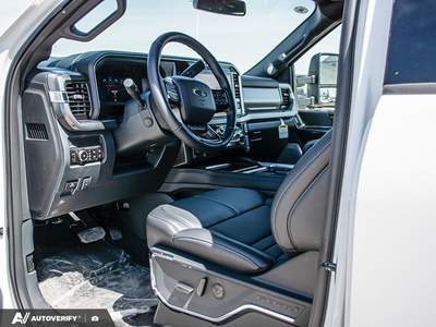 NEW 2026 Ford F-350 Super Duty Platinum - BLACK ONYX/BLUE LEATHER Interior - $123,967 - Stock #D60638 - VIN 1FT8W3BM4TEE13999