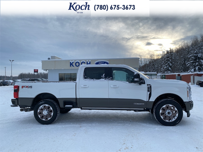 NEW 2026 Ford F-350 Super Duty King Ranch - JAVA LEATHER Interior - $119,768 - Stock #A26018 - VIN 1FT8W3BT8TED18353