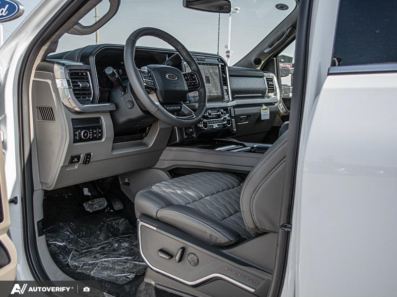 NEW 2026 Ford F-350 Super Duty Platinum - Star White Tri-Coat Exterior / SMOKED TRUFFLE LEATHER Interior - $123,937 - Stock #D60725 - VIN 1FT8W3BM5TEE98755 - Photo 13