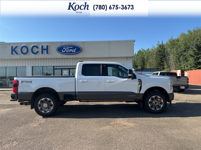 NEW 2026 Ford F-350 Super Duty King Ranch - JAVA LEATHER Interior - $110,005 - Stock #A26018 - VIN 1FT8W3BT8TED18353