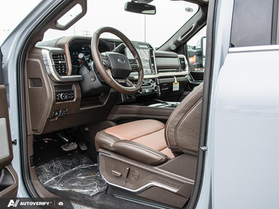NEW 2026 Ford F-350 Super Duty King Ranch - JAVA LEATHER Interior - $113,884 - Stock #D60837 - VIN 1FT8W3BT5TEE92834